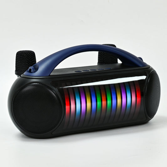 Bluetooth Karaoke Speaker W/ Dual Wireless Microphone